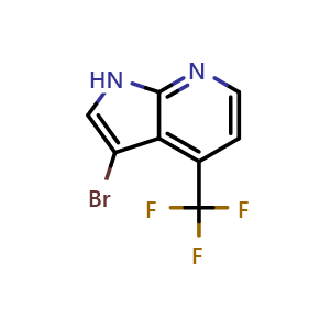 3-bromo-4-(trifluoromethyl)-1H-pyrrolo[2,3-b]pyridine