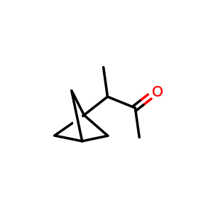 Chemical structure of 3-{bicyclo[1.1.1]pentan-1-yl}butan-2-one , CAS 125642-50-4, AChemBlock P49085