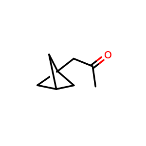 Chemical structure of 1-{bicyclo[1.1.1]pentan-1-yl}propan-2-one , CAS 125642-46-8, AChemBlock P49086