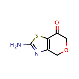 2-amino-4H,6H,7H-pyrano[3,4-d][1,3]thiazol-7-one