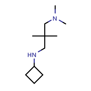 N-[3-(dimethylamino)-2,2-dimethylpropyl]cyclobutanamine