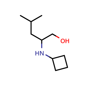 2-(cyclobutylamino)-4-methylpentan-1-ol