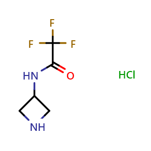 N-(azetidin-3-yl)-2,2,2-trifluoroacetamide hydrochloride