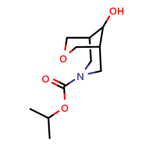 propan-2-yl 9-hydroxy-3-oxa-7-azabicyclo[3.3.1]nonane-7-carboxylate