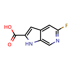 5-fluoro-1H-pyrrolo[2,3-c]pyridine-2-carboxylic acid