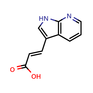 (2E)-3-{1H-pyrrolo[2,3-b]pyridin-3-yl}prop-2-enoic acid