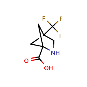 4-(trifluoromethyl)-2-azabicyclo[2.1.1]hexane-1-carboxylic acid