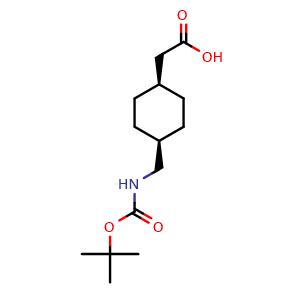 2-[(1s,4s)-4-({[(tert-butoxy)carbonyl]amino}methyl)cyclohexyl]acetic acid