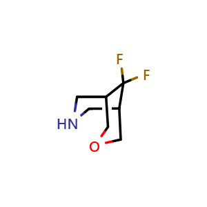 9,9-difluoro-3-oxa-7-azabicyclo[3.3.1]nonane