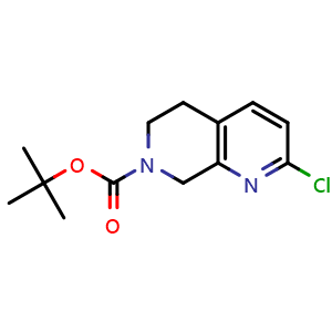 tert-butyl 2-chloro-5,6,7,8-tetrahydro-1,7-naphthyridine-7-carboxylate