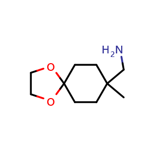 {8-methyl-1,4-dioxaspiro[4.5]decan-8-yl}methanamine
