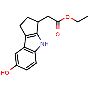 ethyl 2-{7-hydroxy-1H,2H,3H,4H-cyclopenta[b]indol-3-yl}acetate