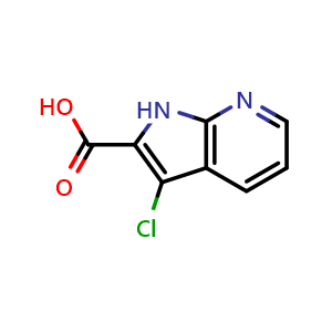 3-chloro-1H-pyrrolo[2,3-b]pyridine-2-carboxylic acid