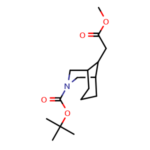 tert-butyl 9-(2-methoxy-2-oxoethyl)-3-azabicyclo[3.3.1]nonane-3-carboxylate