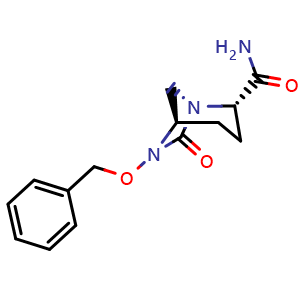 (1R,2S,5R)-6-benzyloxy-7-oxo-1,6-diazabicyclo[3.2.1]octane-2-carboxamide