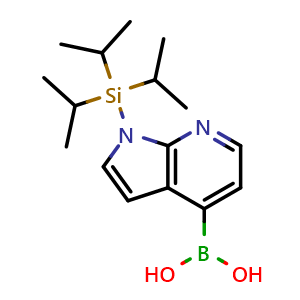(1-triisopropylsilylpyrrolo[2,3-b]pyridin-4-yl)boronic acid