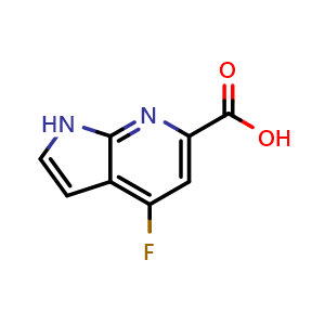 4-fluoro-1H-pyrrolo[2,3-b]pyridine-6-carboxylic acid