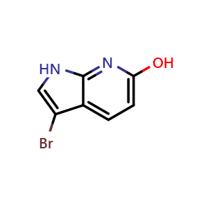 3-bromo-1H-pyrrolo[2,3-b]pyridin-6-ol