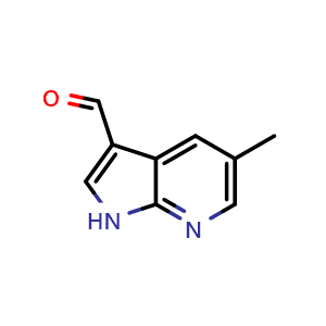 5-methyl-1H-pyrrolo[2,3-b]pyridine-3-carbaldehyde