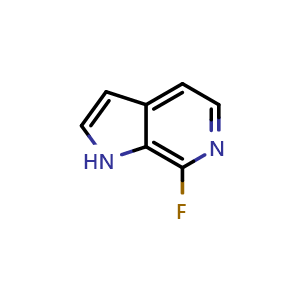 7-fluoro-1H-pyrrolo[2,3-c]pyridine