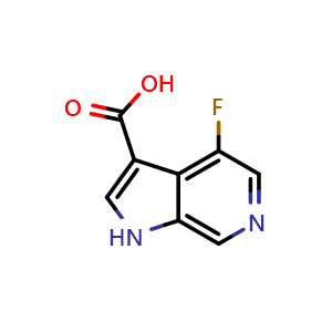 4-fluoro-1H-pyrrolo[2,3-c]pyridine-3-carboxylic acid