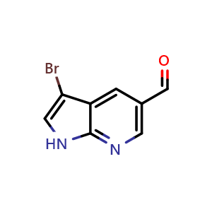 3-bromo-1H-pyrrolo[2,3-b]pyridine-5-carbaldehyde