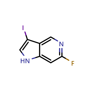6-fluoro-3-iodo-1H-pyrrolo[3,2-c]pyridine