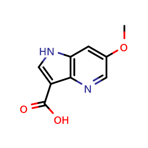6-methoxy-1H-pyrrolo[3,2-b]pyridine-3-carboxylic acid
