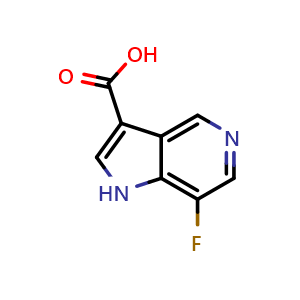 7-fluoro-1H-pyrrolo[3,2-c]pyridine-3-carboxylic acid