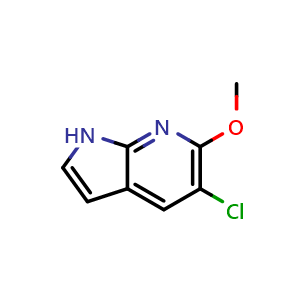 5-chloro-6-methoxy-1H-pyrrolo[2,3-b]pyridine