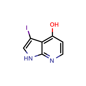 3-iodo-1H-pyrrolo[2,3-b]pyridin-4-ol