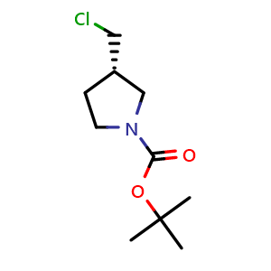 tert-butyl (3S)-3-(chloromethyl)pyrrolidine-1-carboxylate