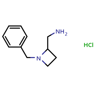 (1-benzylazetidin-2-yl)methanamine hydrochloride