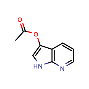 1H-pyrrolo[2,3-b]pyridin-3-yl acetate