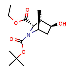 ethyl (1s,3s,4s,5s)-rel-2-boc-5-hydroxy-2-azabicyclo[2.2.1]heptane-3-carboxylate