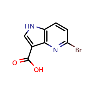 5-bromo-1H-pyrrolo[3,2-b]pyridine-3-carboxylic acid