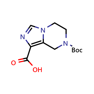 7-[(tert-butoxy)carbonyl]-5H,6H,7H,8H-imidazo[1,5-a]pyrazine-1-carboxylic acid