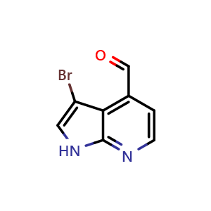 3-bromo-1H-pyrrolo[2,3-b]pyridine-4-carbaldehyde