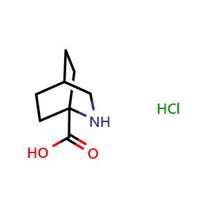 2-azabicyclo[2.2.2]octane-1-carboxylic acid hydrochloride