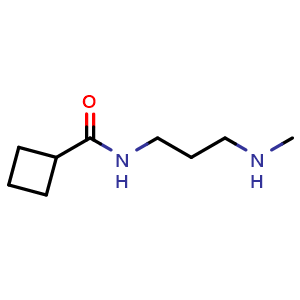 N-[3-(methylamino)propyl]cyclobutanecarboxamide