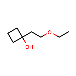 1-(2-ethoxyethyl)cyclobutan-1-ol