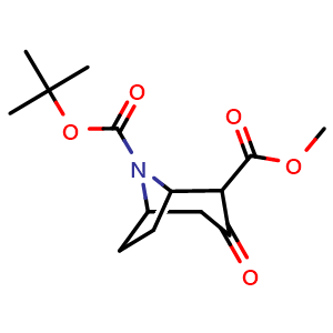 8-tert-butyl 2-methyl 3-oxo-8-azabicyclo[3.2.1]octane-2,8-dicarboxylate