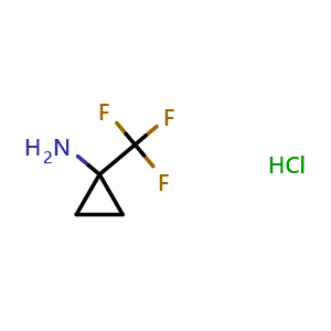 1-(trifluoromethyl)cyclopropan-1-amine hydrochloride