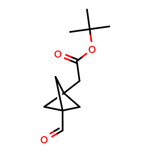 tert-butyl 2-{3-formylbicyclo[1.1.1]pentan-1-yl}acetate