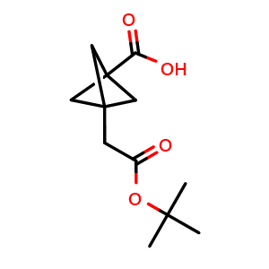 3-[2-(tert-butoxy)-2-oxoethyl]bicyclo[1.1.1]pentane-1-carboxylic acid