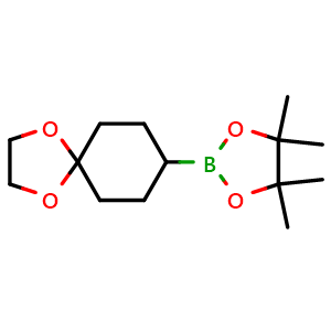 4,4,5,5-tetramethyl-2-(1,4-dioxaspiro[4.5]decan-8-yl)-1,3,2-dioxaborolane