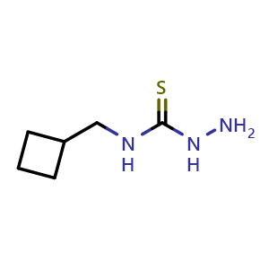 3-amino-1-(cyclobutylmethyl)thiourea