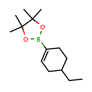 2-(4-ethylcyclohex-1-en-1-yl)-4,4,5,5-tetramethyl-1,3,2-dioxaborolane