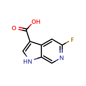 5-fluoro-1H-pyrrolo[2,3-c]pyridine-3-carboxylic acid