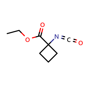 ethyl 1-isocyanatocyclobutane-1-carboxylate